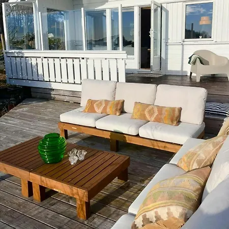 Beachfront With Sun Terraces On Helgoy Sjernaroy
