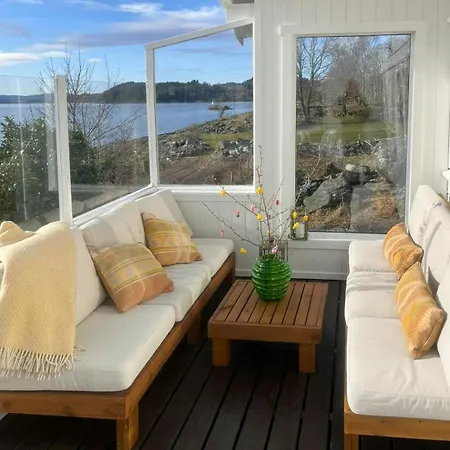 Beachfront With Sun Terraces On Helgoy